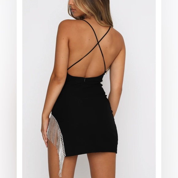 White Fox Boutique Dresses & Skirts - WHITE FOX Come Back Mini Dress Black